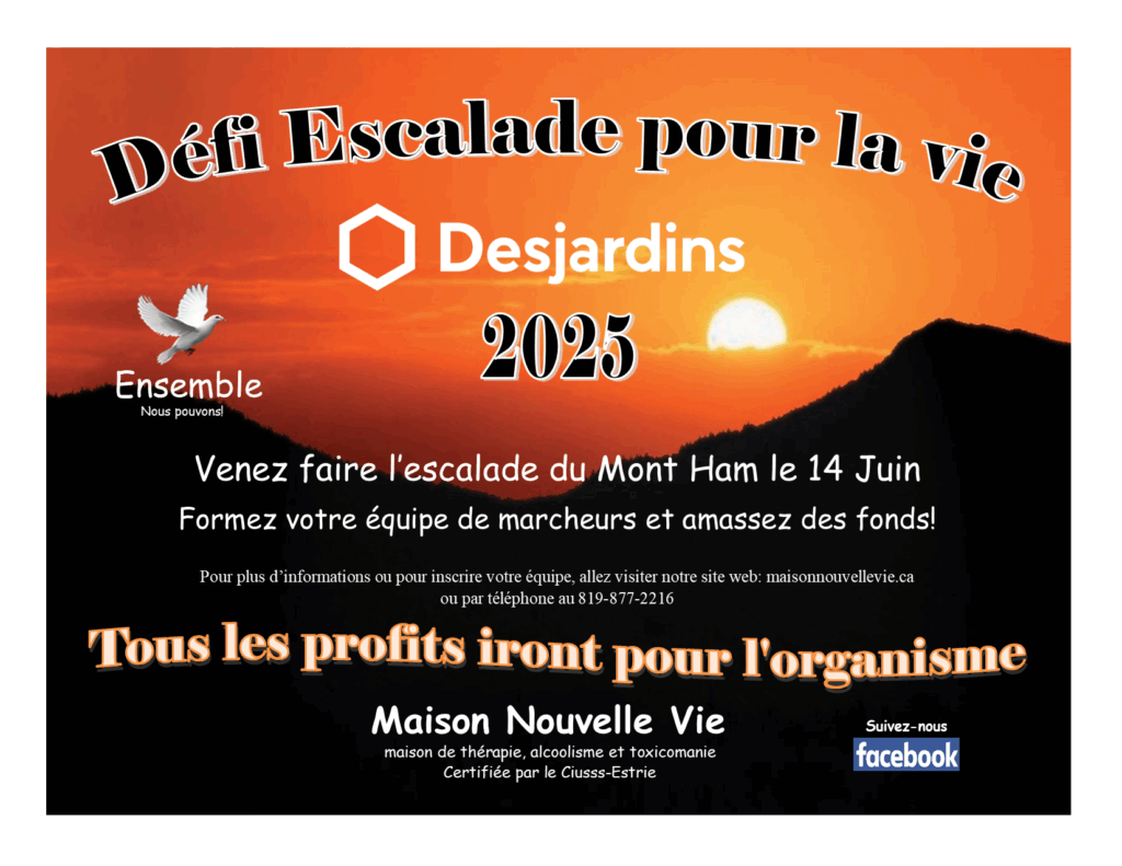 Défi Escalade pour la vie Desjardins 2025